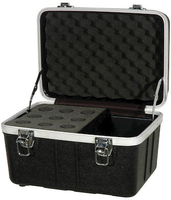 ABS Series Mic Case – 9 Mics, Grundorf Products Microphone Case Grundorf, microphone case, new arrival halleonard