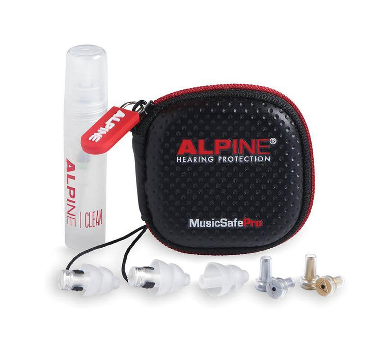 Alpine New Musicsafe Pro Earplugs Transparent Single, Alpine Hearing Protection - Soundporium Music Store