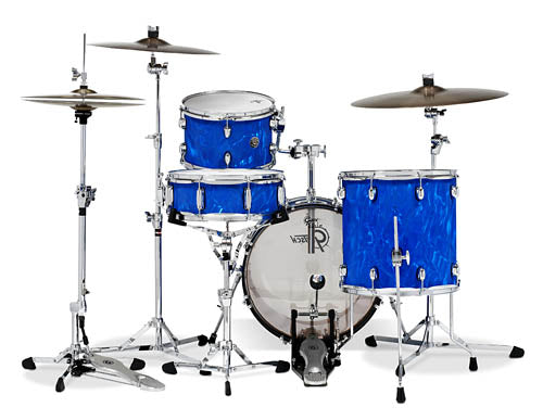 Gretsch Catalina Club 4 Piece Shell Pack (18/12/14/14SN) Blue Satin Flame Drum Sets Drum Sets, gretsch halleonard