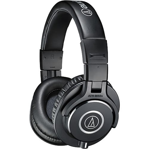 Audio-Technica ATH-M40x Monitor Headphones- Black - Soundporium Music Store