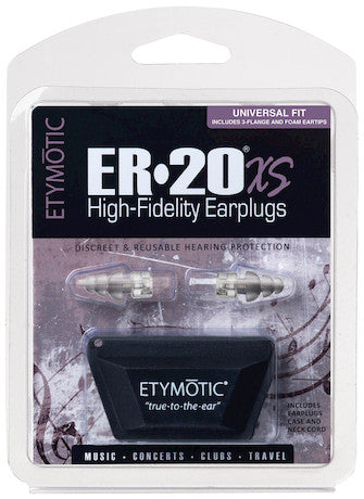 ER•20XS High-Fidelity Earplugs, Etymotic Hearing Protection ear protection, Hearing Protection halleonard