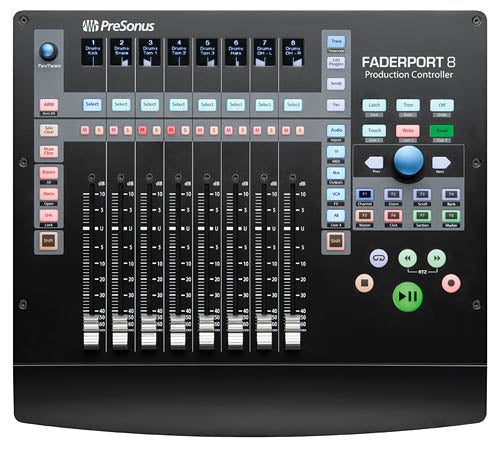 PreSonus FaderPort 8 8-channel Mix Production Controller Control Surface Control Surface, PreSonus halleonard