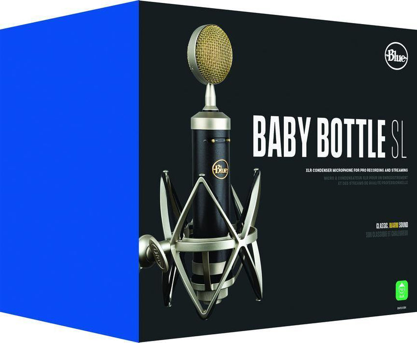 Baby Bottle SL Large-diaphragm Condenser Microphone, Blue Microphones condenser microphone blue microphones, Condenser microphone, new arrival, SL halleonard