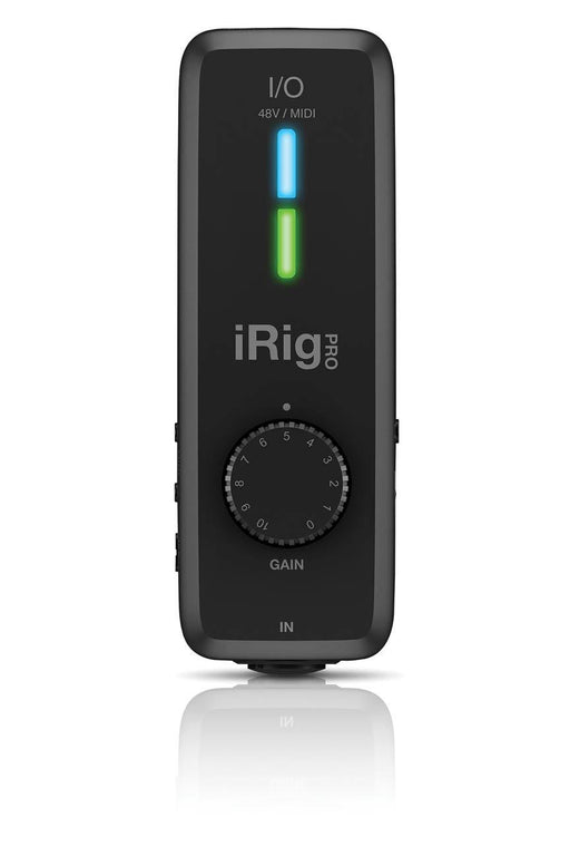 iRig Pro I/O High Definition Audio Interface with MIDI for iOS and Mac - Soundporium Music Store