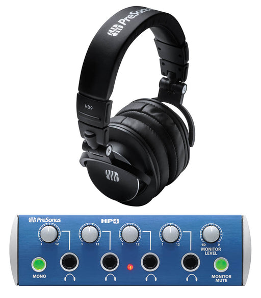 HP4/HD9 Pack PreSonus Headphone Bundle - Soundporium Music Store