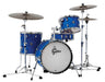 Gretsch Catalina Club 4 Piece Shell Pack (20/12/14/14SN) Blue Satin Flame Drum Sets Drum Sets, gretsch halleonard