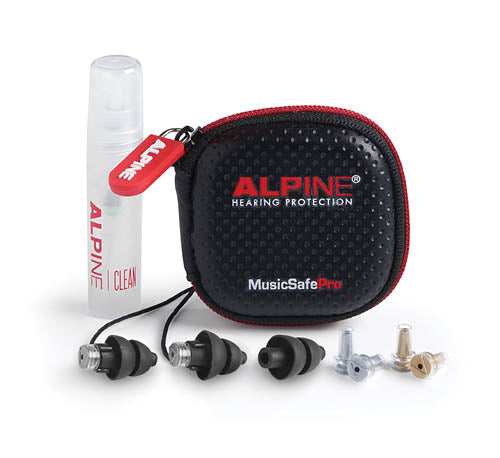Alpine New MusicSafe Pro Earplugs Black Single, Alpine Hearing Protection - Soundporium Music Store