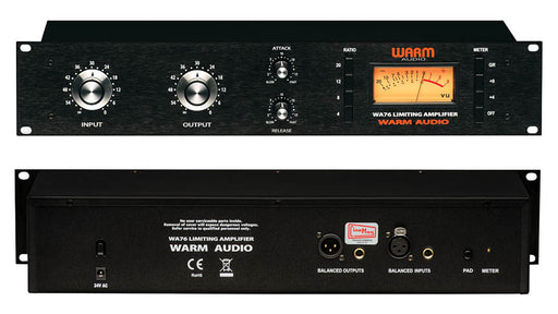WA76 Discrete Compressor, Warm Audio compressor audio interface, compressor, warm audio halleonard