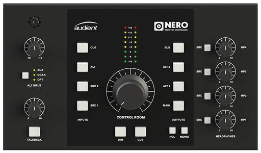 Nero Desktop Monitor Controller, Audient Audio - Soundporium Music Store