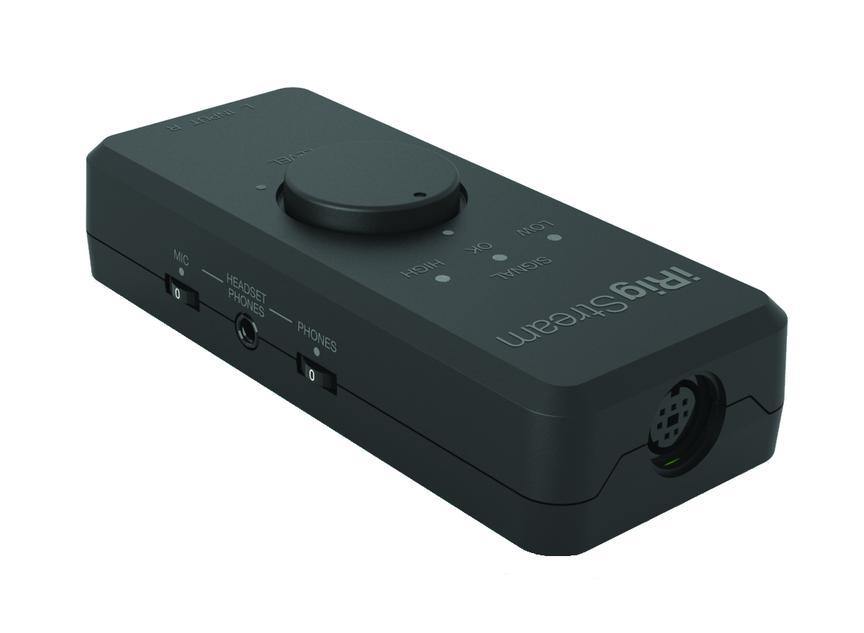 iRig Stream USB Audio Interface, IK Hardware - Soundporium Music Store