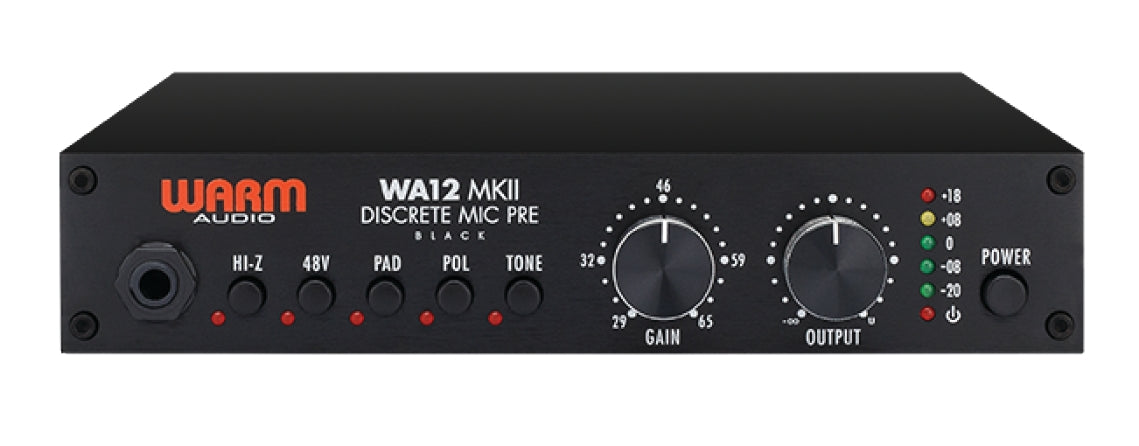 WA12 500 MkII Discrete Mic Preamplifier, Warm Audio - Soundporium Music Store