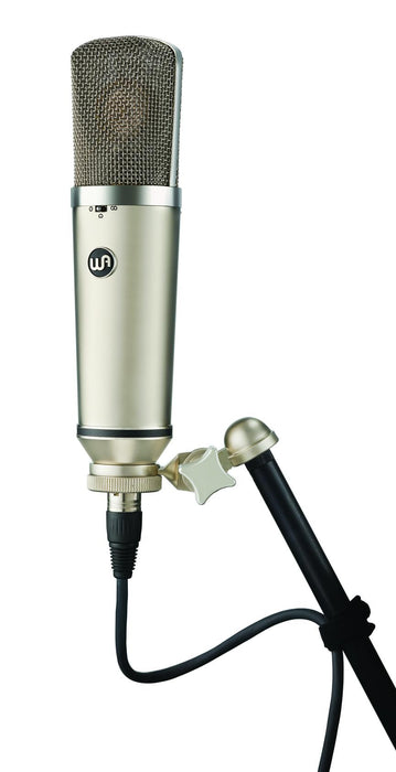 WA-67 Studio Condenser Microphone, Warm Audio condenser microphone, instrument microphone, warm audio halleonard