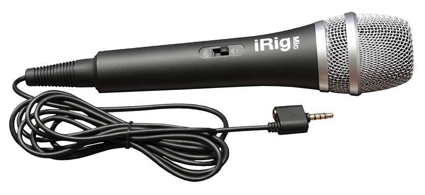 IK Multimedia iRig Mic Handheld Condenser mic for Smartphones and Tablets - Soundporium Music Store