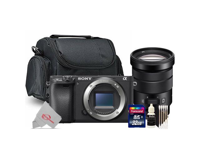 Sony Alpha a6400 Mirrorless Digital Camera with Sony E PZ 18-105mm f4 G OSS Lens Kit