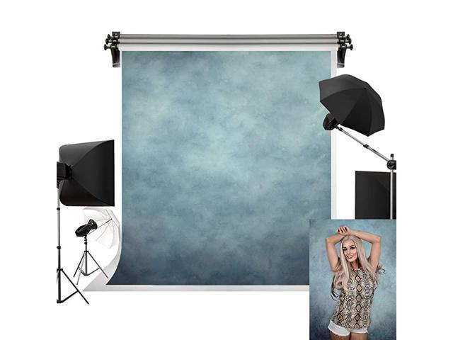Backdrop-6.5x10ft2mW x3mH Large Blue Photographers Retro Cyan Background Photography Props Studio Abstract Backdrop