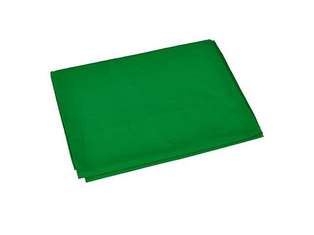 6x9 feet18x28 Meters Photo Studio 100 Percent Pure Muslin Collapsible Backdrop Background for Photography Video and Television Background Only Green
