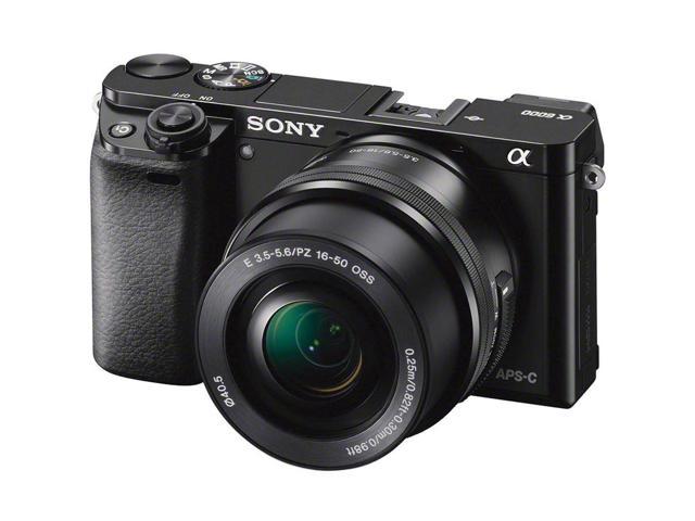 Sony Alpha a6000 Mirrorless Camera with 16-50mm Lens Black with Sony FE 85mm Lens, Soft Bag, Additional Battery, 64GB Me