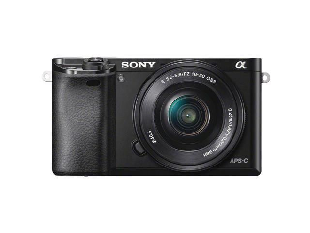 Sony Alpha a6000 Mirrorless Camera with 16-50mm Lens Black with Sony FE 85mm Lens, Soft Bag, Additional Battery, 64GB Me