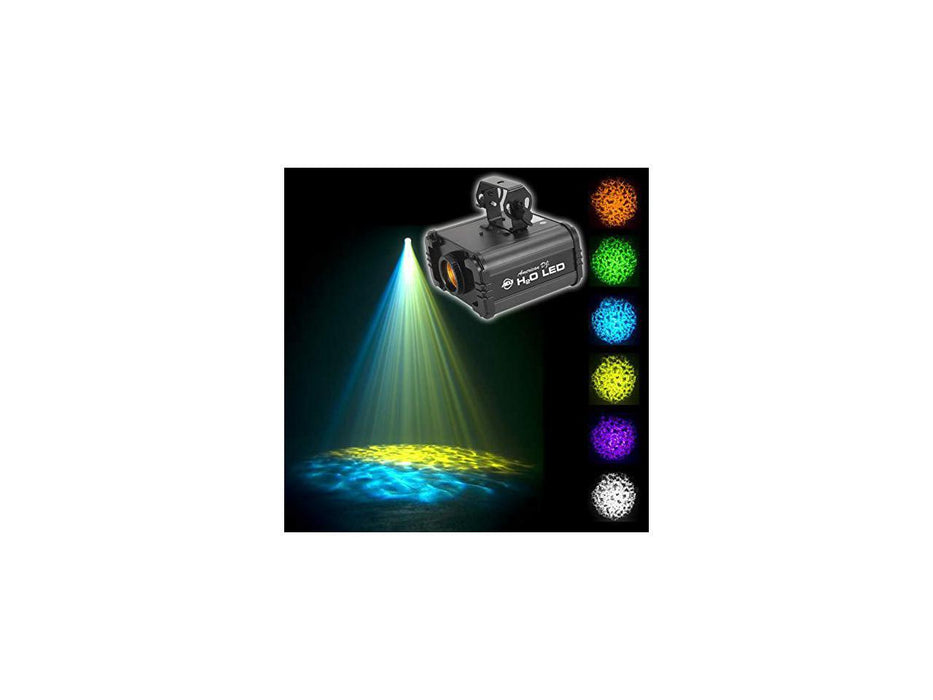 AMERICAN DJ H2O IR LED Water Flowing Bright 5 Colors Light Effect w/ Bracket