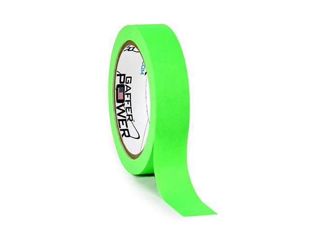 Tape Fluorescent Green Clean Removable Adhesive Tape | Console Tape for Light Control Board DJ Mixing Board Audio Mixer
