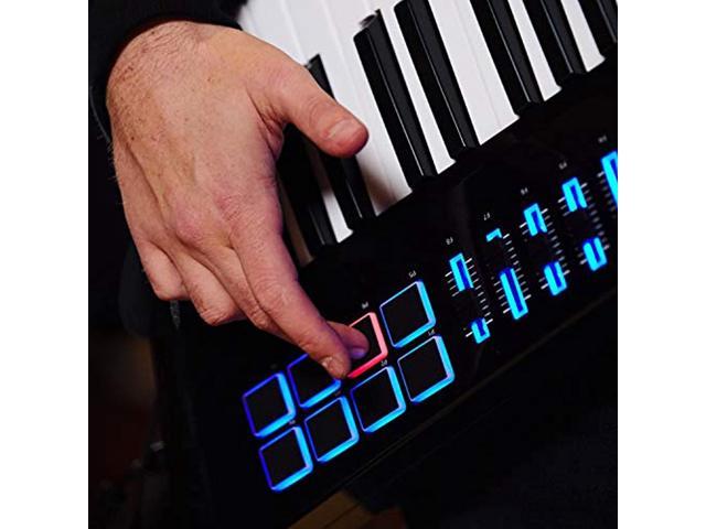 Alesis Vortex Wireless 2 | High-Performance USB / MIDI Wireless Keytar Controller with Professional Software Suite Including ProTools | First