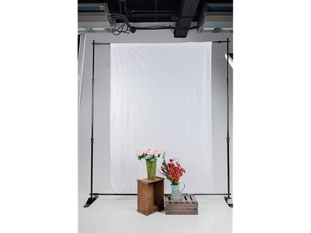 5ft×7ft Solid White Backdrop Portrait Background for Photography Studio Children and Headshots Background for Photography Video and Television