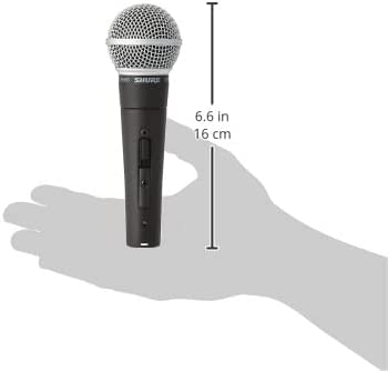 Shure SM58S Handheld Dynamic Cardioid Microphone with On/Off Switch - Soundporium Music Store
