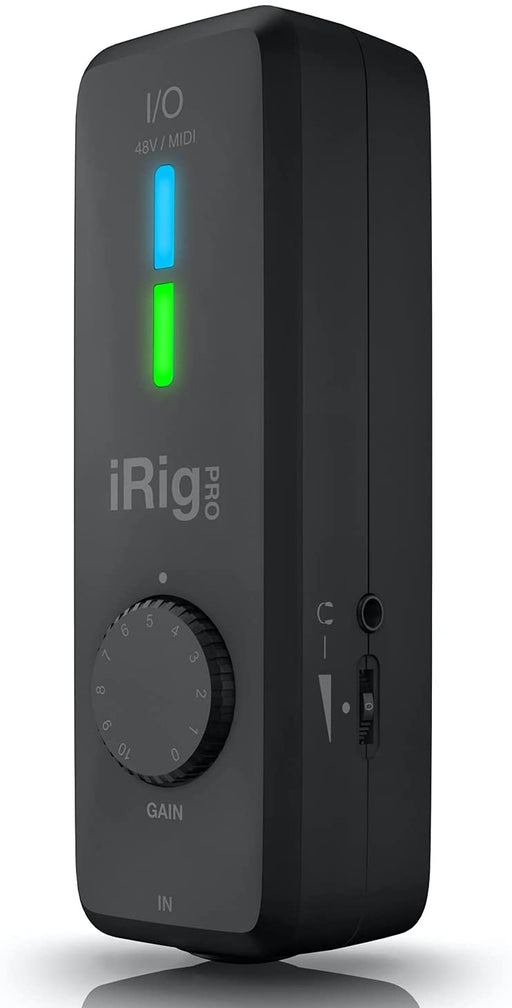 iRig Pro I/O High Definition Audio Interface with MIDI for iOS and Mac audio interface audio interface, guitar interface, IK Multimedia, new arrival halleonard