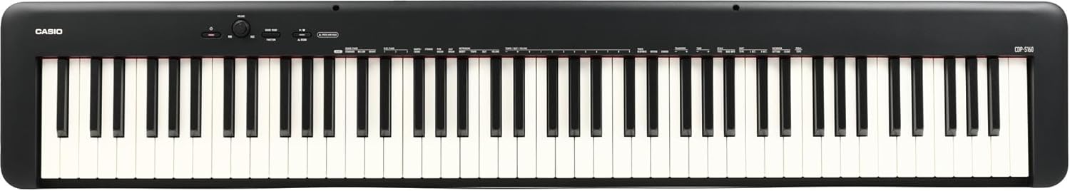 Casio, 88-Key Digital Pianos-Home (CDP-S160BK)