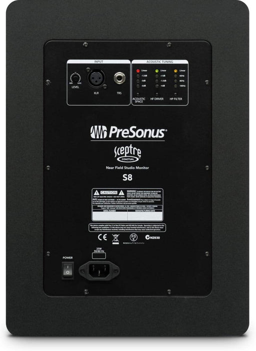 PreSonus Sceptre S8 CoActual 2-Way Studio Monitor (Single) - Soundporium Music Store