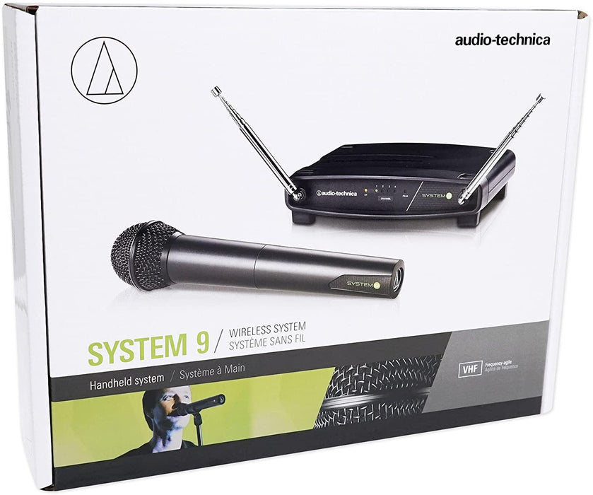 Audio-Technica System 9 Wireless System Frequency-Agile Handheld Transmitter and Mic (ATW-902A) - Soundporium Music Store