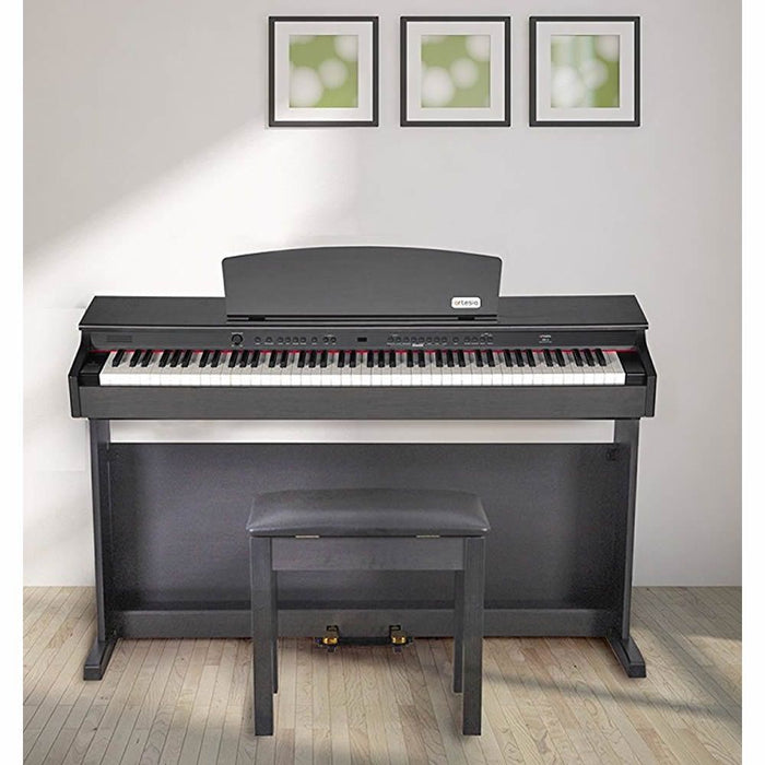 Artesia DP-2 88-Key Digital Piano with Furniture Stand Digital Piano 88 key, artesia, DP2, keyboard, piano Artesia