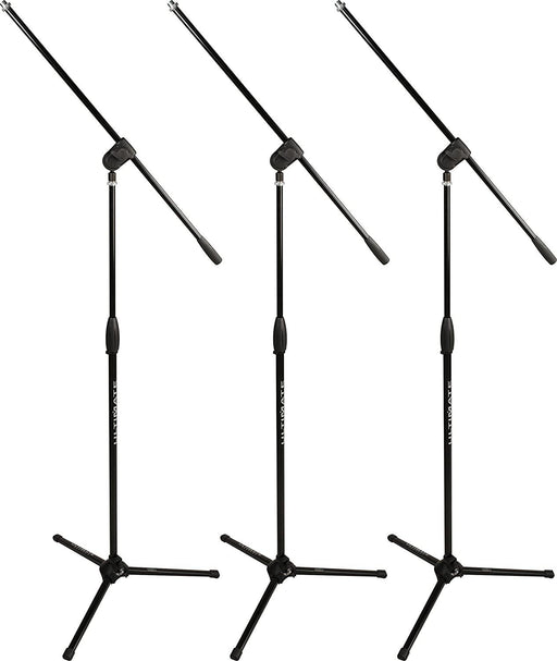 Ultimate Support MC-40B PRO 3-PACK - 3 Classic Series Tripod Style Microphone Stands with Three-way Adjustable Boom Arm - Soundporium Music Store