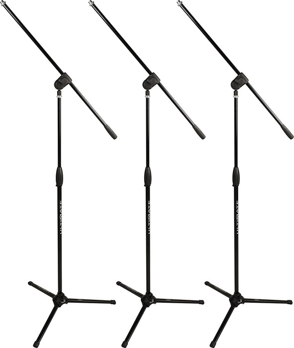 Ultimate Support MC-40B PRO 3-PACK - 3 Classic Series Tripod Style Microphone Stands with Three-way Adjustable Boom Arm Mic stand LPD, mic stand, Ultimate Support MC-40B PRO 3-PACK - 3 Classic Series Tripod Style Microphone Stands with Three-way Adjustable Boom Arm LPD