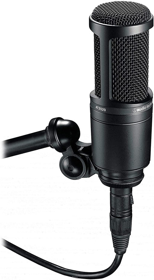 Audio-Technica AT2020 Cardioid Condenser Studio XLR Microphone, Ideal for Project/Home Studio Applications - Soundporium Music Store