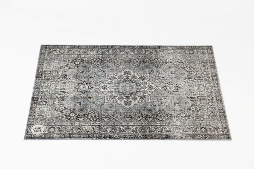DRUMnBASE Vintage Persian Style Stage Rug VP130-GRY Grey 4.26' X 3' - Soundporium Music Store
