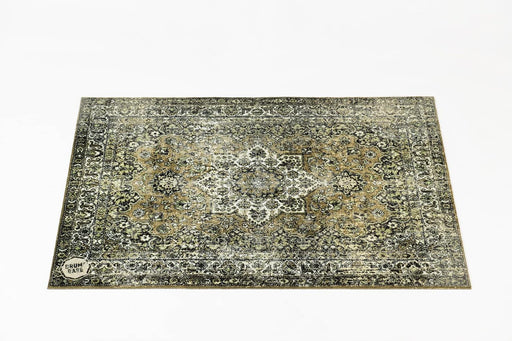 DRUMnBASE Vintage Persian Style Stage Rug VP130-GRN Green 4.26' X 3' - Soundporium Music Store