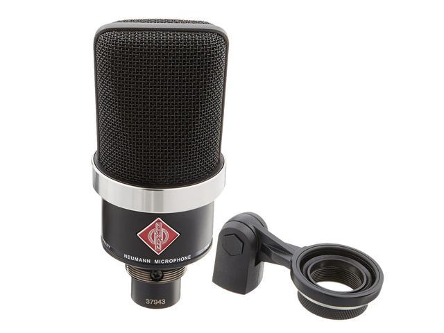 Neumann TLM-102 Studio Condenser Microphone (Black), sE Electronics RF-X Shield Bundle