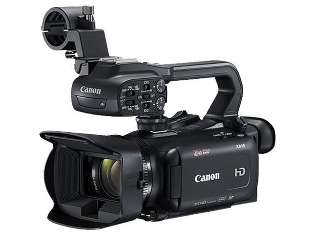 Canon XA11 Compact Full HD Camcorder with HDMI and Composite Output (PAL) with Backpack, Tripod, LED Light and Cleaning Kit
