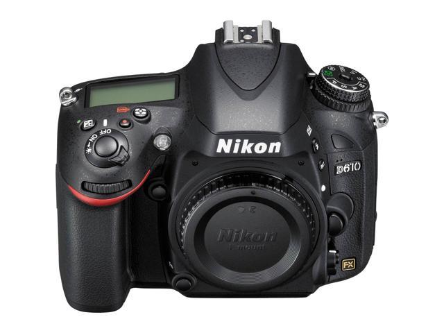 Nikon D610 DSLR Camera Advanced Bundle W/ Bag, Extra Battery, LED Light, Mic, and More - (Intl Model)