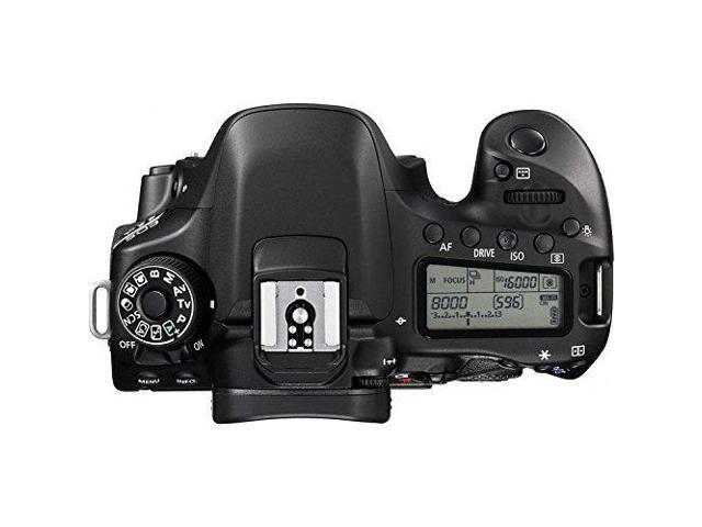 Canon EOS 80D DSLR Camera Memory Accessory Bundle (Intl Model)
