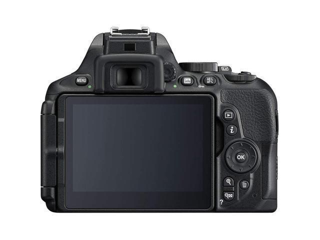 Nikon D5600 DSLR Wi-FI NFC 24.2MP DX CMOS Camera AF-S 18-140mm VR Lens + 12" Flexible Tripod + Camera Case - (Intl Model)