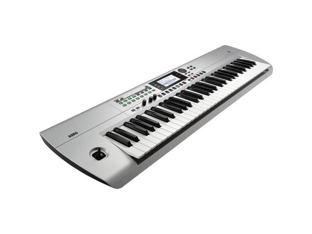 Korg i3 61-Key Arranger Keyboard (Silver)
