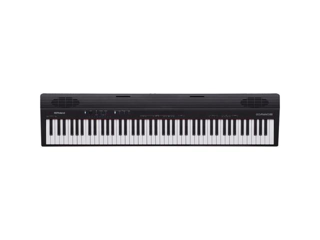 Roland GO:PIANO88 88-Note Digital Piano, Keyboard Stand Bundle