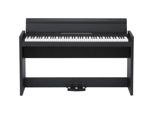 Korg LP-380-U 88-Key Slim Digital Piano with Speakers (Black)