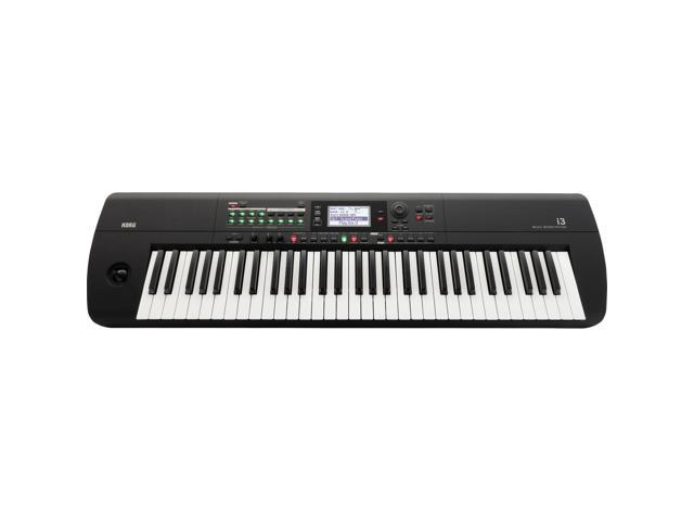Korg i3 Arranger Keyboard (Matte Black), AudioTechnica ATH-M20X Bundle