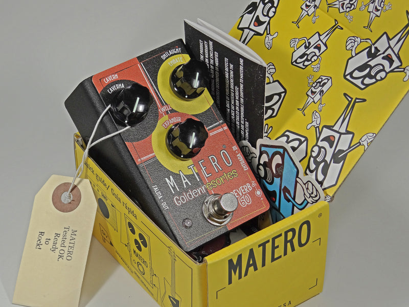 Goldenresortes - Reverb – Matero Electronics effects pedal guitar pedal, Matero Electronics, new arrival Matero Electronics
