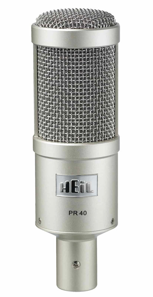 PR40 – Nickel PR40 - Large Diameter Studio Microphone, Heil Sound - Soundporium Music Store