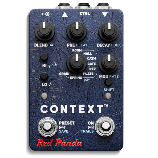 Red Panda Context - Reverberator Reverb Pedal - Soundporium Music Store