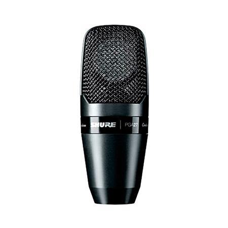 Shure PGA27-LC Large-Diaphragm Side-Address Cardioid Condenser Mic w/ Shock-Mount & Case - No Cable Instrument Microphones condenser, Instrument Microphones, Microphones, PGA27-LC, Pro-Audio, Shure Inc tecnec